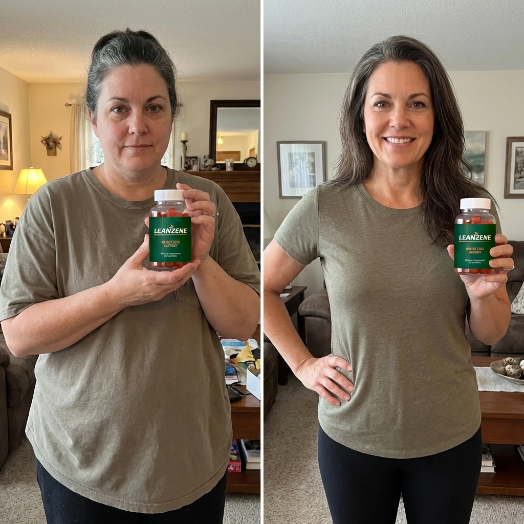 Deborah Collins before and after Leanzene