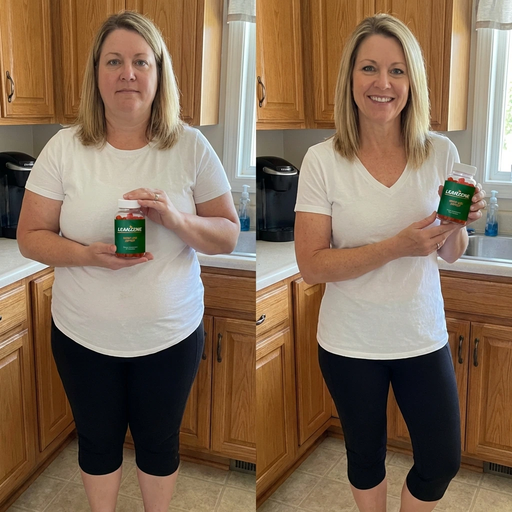 Patricia Hawkins before and after Leanzene