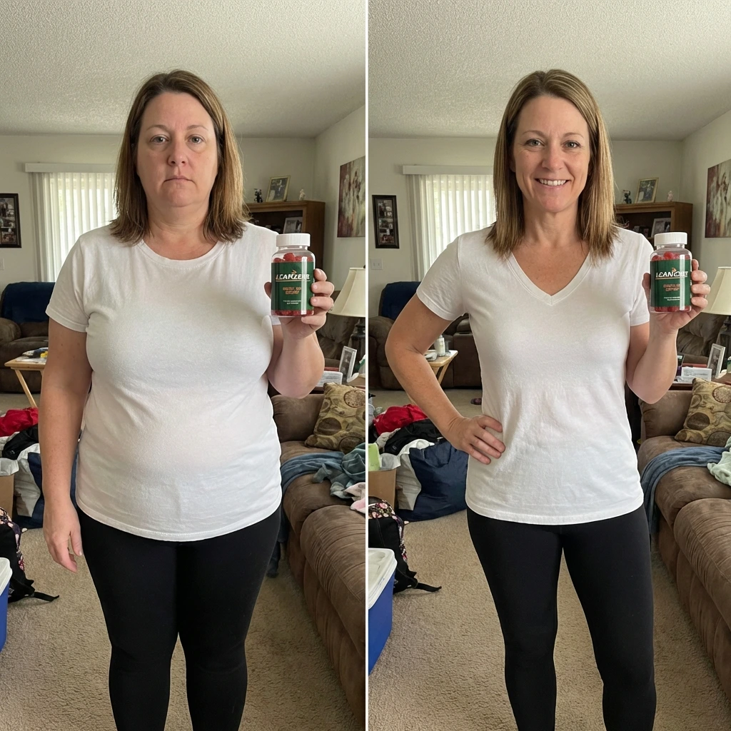 Sandra Flores before and after Leanzene